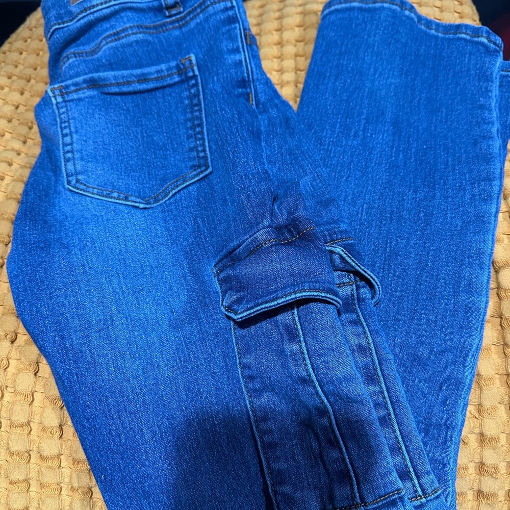 Girls Cargo Jeans